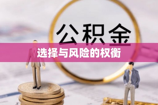 扎赉特旗选择与风险的权衡